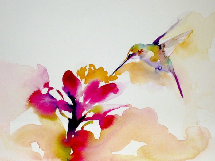 hummingbird, joy, poetry